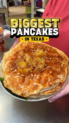 32K views · 3.1K reactions | 丹 GIVEAWAY!  BIGGEST PANCAKES IN TEXAS!...