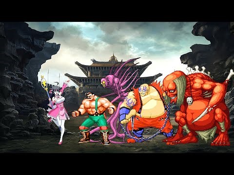 [KOF Mugen] Tamaki Ako VS Mugen Monsters | Final Boss Battles