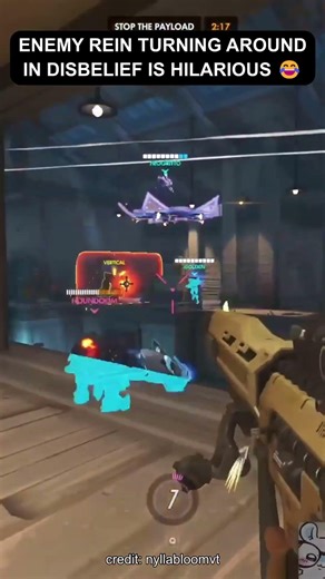 U said “jump”, he went “how high?” 😂 #overwatch2 #gaming #overwatchclips #overwatch #ow2