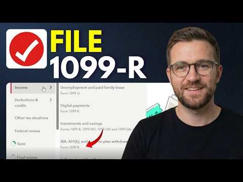 How to file your 1099 R with TurboTax (Step By Step 2026)