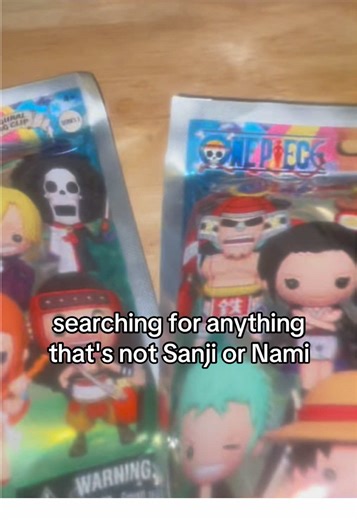 Getting these keychains opened up !! Looking to get get all of them. Here’s what I got today #onepiece #onepieceanime #onepiecemanga #onepieceedit #onepieceluffy #onepiecekeychains #keychains #luffy #zoro #nami #usopp #sanji #chopper #robin #franky #brooke #jinbe #strawhatpirates #theonepieceisreal #theonepiece