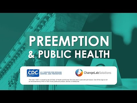 Preemption and Public Health