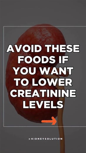 KIDNEYSOLUTION | KIDNEY DISEASE on Instagram: "High creatinine isn’t your problem, poor filtration is. Your kidneys are overwhelmed, inflamed, or under-perfused… and certain foods add MORE metabolic waste, MORE acidity, and MORE stress to an already struggling filtration system. If I were coaching you 1:1, here’s what I’d tell you to cut immediately. Lowering creatinine isn’t about “one food.” It’s about reversing the environment that caused the kidneys to struggle: ✅ Lower inflammation ✅ Improv