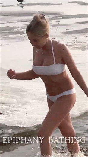 SWIMMING WINTER 2026| Epiphany bathing | BATHING IN ICE WATER #129 #bathing #baptism