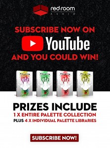 Red Room Audio Giveaway: Subscribe to YouTube for a chance to win Palette