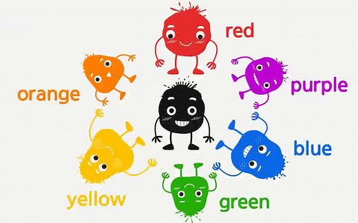 儿童英语启蒙颜色合成变化 学习 learn colors 最好的动画
