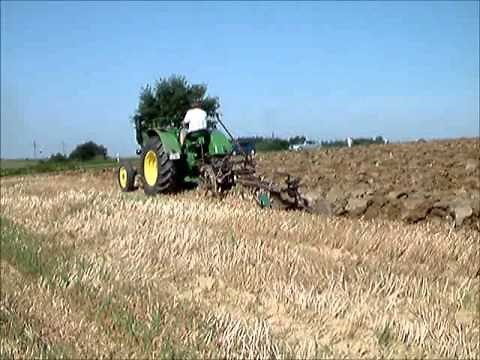 Lanz Bulldog D6006 Ackern / plowing