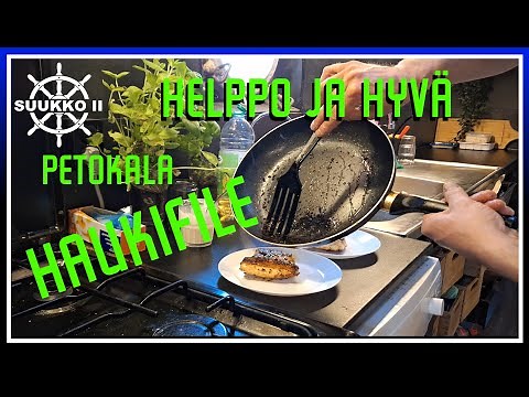 293. Miten paistat: Helppo ja maukas haukifile