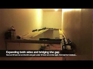 How to Build a OO gauge shelf layout (model railway)