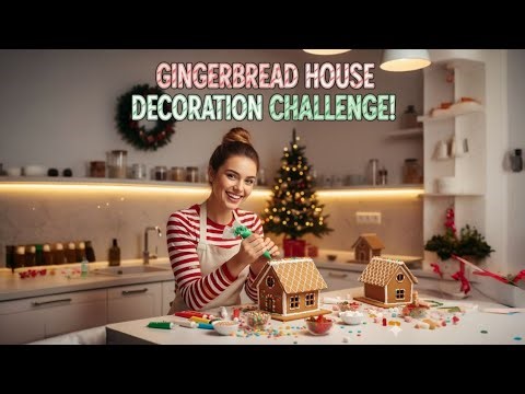 Gingerbread House Decorating Challenge!