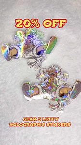 2.1K views | One Piece Holographic Stickers ✨ #onepiece #OnePieceStickers | One Piece Moments | Facebook