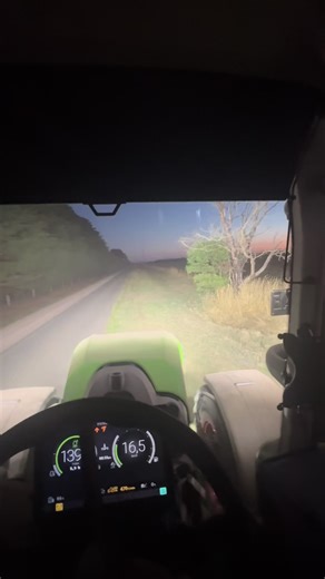 Midfield Farms Tractor Scene