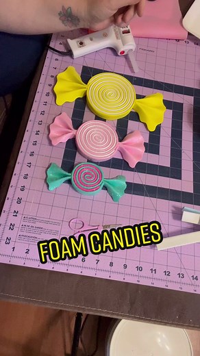 How to Make Fake Candies: DIY Foam Lollipops Tutorial