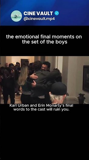 The Boys cast emotional final goodbye on set! 📉😱 | #TheBoys