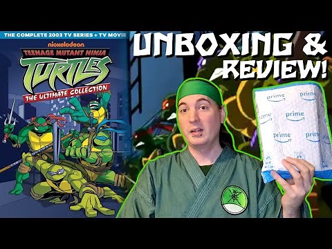 2003 TMNT Complete Series Unboxing | Ultimate Collection Review | Teenage Mutant Ninja Turtles