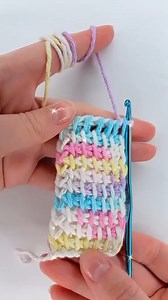 Easy crochet stitch for beginners 🥰 . . . . . #reels #tips #crochetreelsplay #howto #crochet #fyp #knitting #knit #crochetreels #crochetdesigner #igcrochet #yarnbender #crochetpatterns #crocheting #crocheter #maker #crochetstitch #crochetlove #crochetinspiration | Crochet with us