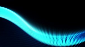 Abstract blue wavy animation background