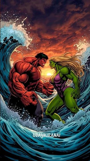 Red HULK vs She Hulk Epic Boxing Fight! Ultimate Marvel Showdown 🥊🔥