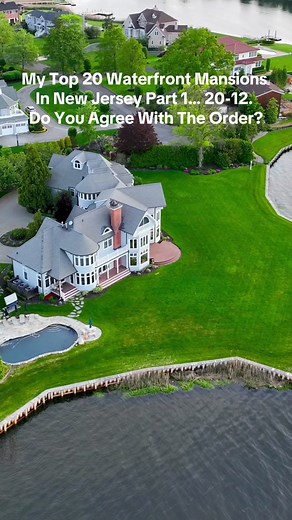Top 20 Waterfront Mansions in New Jersey - Part 1