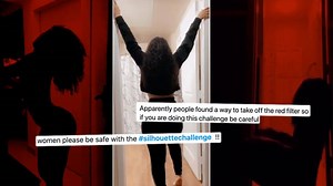 The Silhouette Challenge: Warnings circulate for TikTok creators after people attempt to remove red filter