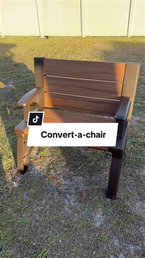 Durable 2-in-1 Convert-a-Bench for Outdoor Fun