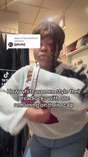 How White Women Style Dreadlocks with Unique Flair