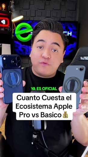 👆Apple divide su ecosistema: Gama de entrada vs. Gama Pro - La diferencia de precio te sorprenderá. Hablamos sobre cómo Apple ha dividido oficialmente su ecosistema en dos realidades completamente distintas. Comparamos la gama de entrada, accesible y pensada para el sector educativo, con un costo total de $1,576, versus la gama Pro con todas las especificaciones al máximo, que alcanza los $10,Analizamos cada producto en ambas categorías, desde MacBooks y iPhones hasta Apple Watches y AirPods, m