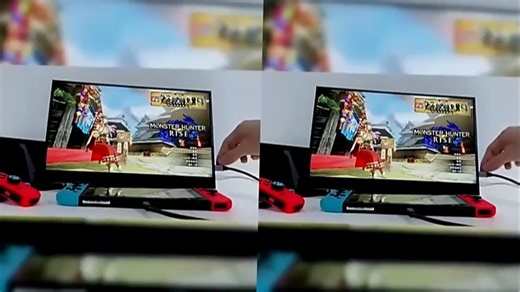 Switch外接便携显示器，轻松连接教程。