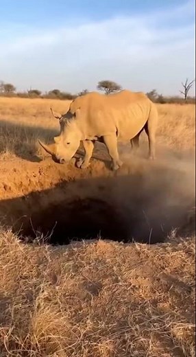 Lion vs Rhino Epic Encounter! 🦁🦏 AI Wildlife Simulation #lion #rhino