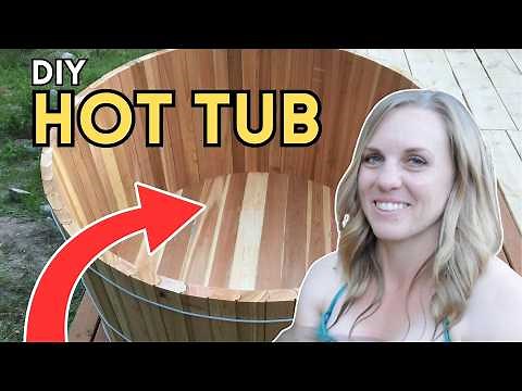 Building A Wood Fired Cedar Hot Tub - START TO FINISH