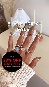 🔥 BLACK FRIDAY SALE STARTS NOW! 🔥 ➡️ UP TO 50% OFF! ⬅️ Shop Now ➞ www.moonmagic.com/jewelry | Moon Magic