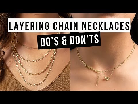 Layering Necklaces 101: Layering Lengths & Chain Mix Secrets📿✨