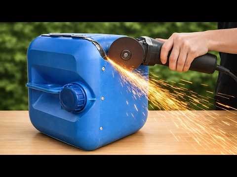 Don't throw away plastic containers! I'll show you how to turn them into incredibly useful items