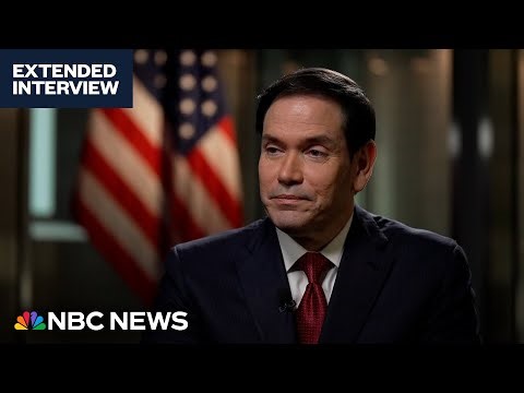 Extended Interview: Tom Llamas sits down with Secretary of State Marco Rubio