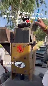 Hydraform Interlocking Blocks Machines. House Construction Without Cement Mortar Call @ 9312578095