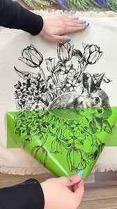 The stunning detail of our Floral Bunny Basket Stencil always steals the show—just look at how beautifully it turned out on this pillowcase using our Permanent Ink! Soft, sweet, and perfect for spring. How would you use this design? We’d love to hear your creative ideas! #SpringDecor #FloralBunny #EasterCrafts #PermanentInk #DIYHomeDecor #ReusableStencils #MagnoliaDesignCo #CraftyInspo #StencilMagic #PillowProject | Magnolia Design Co