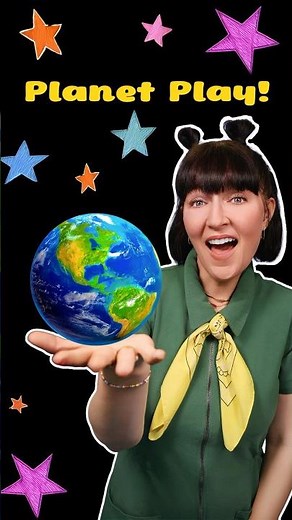 What Goes Around the Earth? 🌙 The Moon! | Space Learning for Toddlers