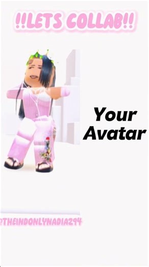 !!Lets Collab!! NO BATIDÃO collab with@The1ndonlyNadia294 #recommended #roblox #robloxedit