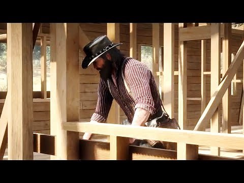 Red Dead Redemption 2 - John Marston Builds a House | House Building Song
