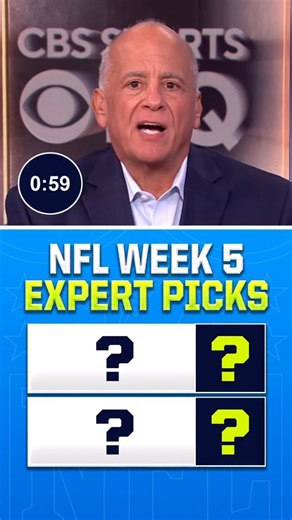 12K views · 21 reactions | Picking EVERY Week 5 NFL game in under a minute ✅ We rocking with Prisco’s Picks? | Green Bay Packers on CBS Sports | Facebook