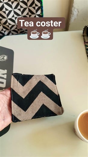 tea coster fabric organizer