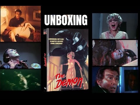 Unboxing Slasher *The Demon* Mediabook (DVD)