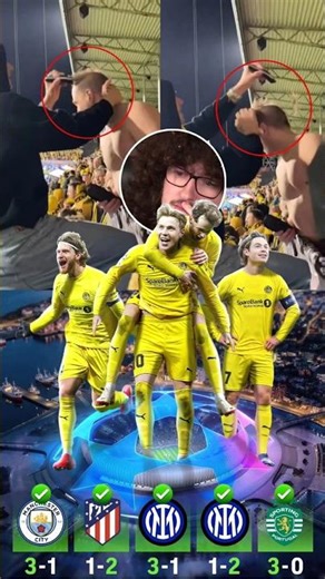 This Fan Shaved His Head, After Bodø/Glimt Won 5 in a Row 😳 #soccershorts #futbol