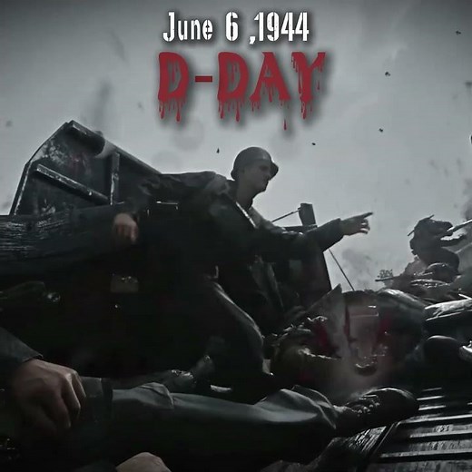June 6, 1944 – The Longest Day Begins🪖#ww2 #callofduty #wwii #worldwar2 #callofdutywwii #cod