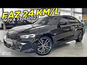 NEW BMW 330e M SPORT 2023 WITH FEWER ITEMS, GIANT TABLET AND 292 HP HYBRID ENGINE WORTH R$400 THO...