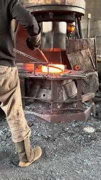 Inside the forging factory Air Hammer Forging With Perfect Timing #factory #process #industrial