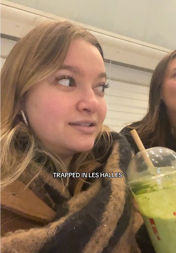 Does anyone know why this happened ?!!! That was such a scary moment, but thankfully we got out quick ! #leshalles #chatelet #paris #livinginparis #movingabroad