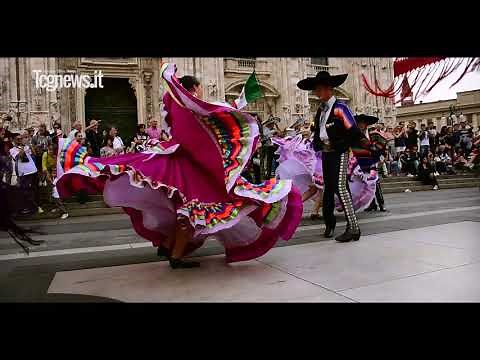 Flash Mob Folclor y Música Mexicana, Italia
