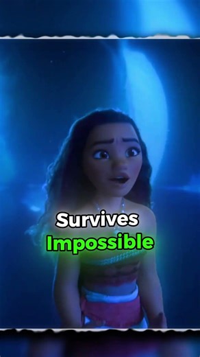 Did Moana Die In The Ocean? #moana #moana2