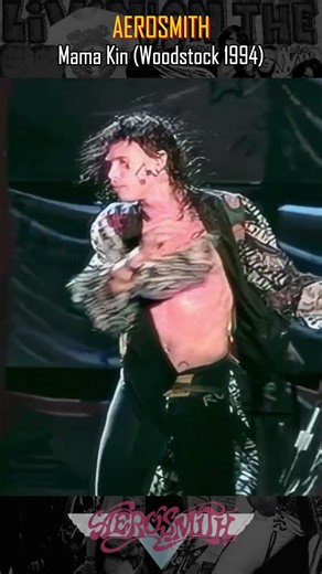 Aerosmith - Mama Kin (Woodstock 1994) #aerosmith #rock #rocknroll #steventyler